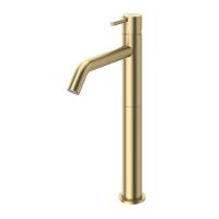 Смеситель для накладной раковины с донным клапаном Ручка "антикапля" LEAF-LC2-L-SR Sunrise ручка  Sunrise Cezares