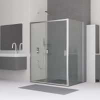 Душевой уголок RGW CL-48 (CL-14 + Z-050-1) прямоугольный  110*100*185 32094801-011 профиль Хром стекло Прозрачное 5 мм RGW