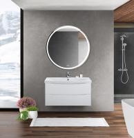 База под керамическую раковину подвесная с двумя выкатными ящиками MARINO-CER-1000-2C-SO-BL-P Bianco Lucido 1000x450x550 BelBagno