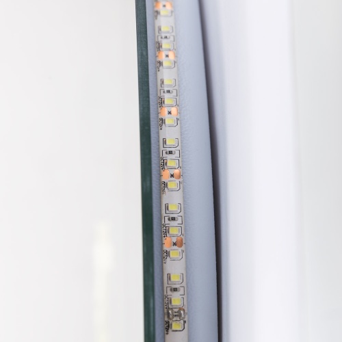 Зеркало с лазерной гравировкой, контурной подсветкой и сенсорным выключателем DUET 80x80x3  CZR-SPC-DUET-800-800-LED-TCH CEZARES